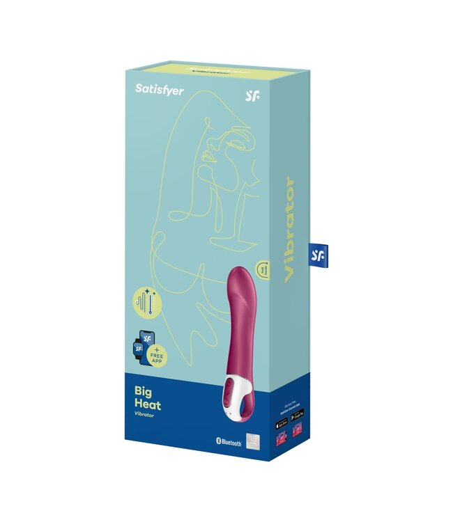 SATISFYER Big Heat Vibrator violet