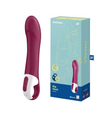 Satisfyer SATISFYER Big Heat Vibrator violet