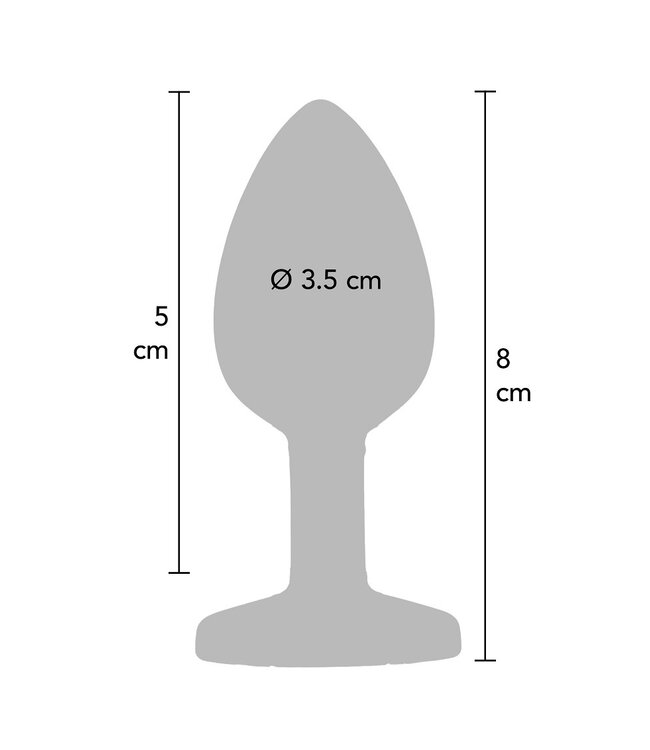 Diamond Booty Jewel - Black