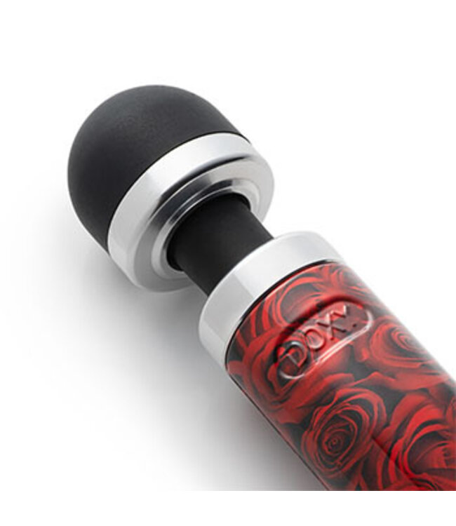 Die Cast 3R Rechargeable Wand Massager -  Rose Pattern