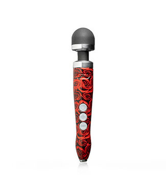 Doxy Die Cast 3R Rechargeable Wand Massager -  Rose Pattern