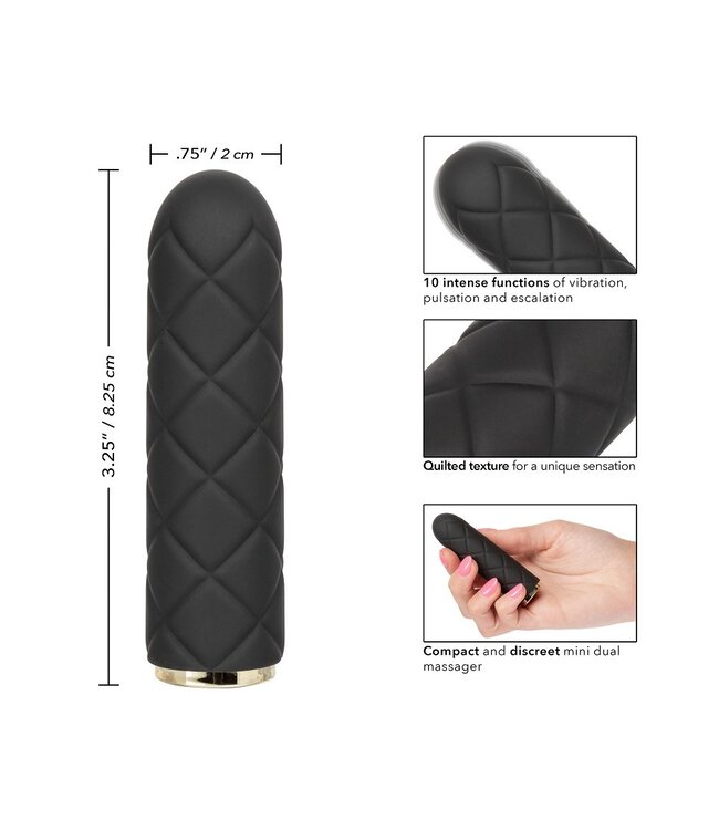 CalExotics Raven Quilted Seducer