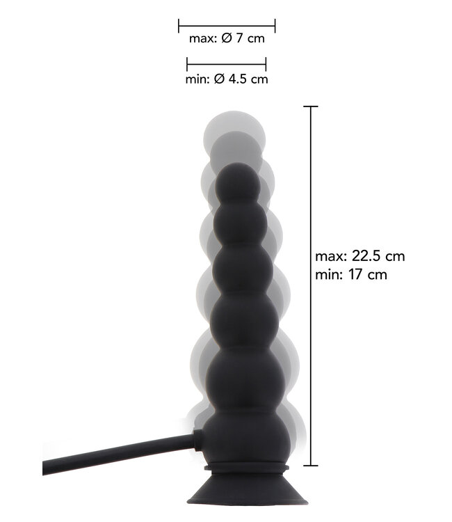Hidden Desire Extreme Inflatable Suction Base Plug - Expert