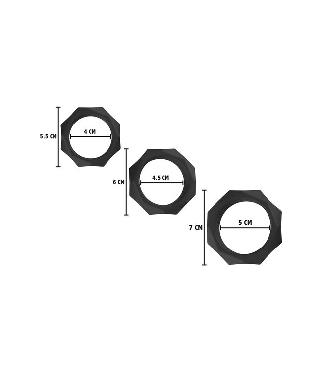 Hidden Desire Extreme Heavy C-Ring Set