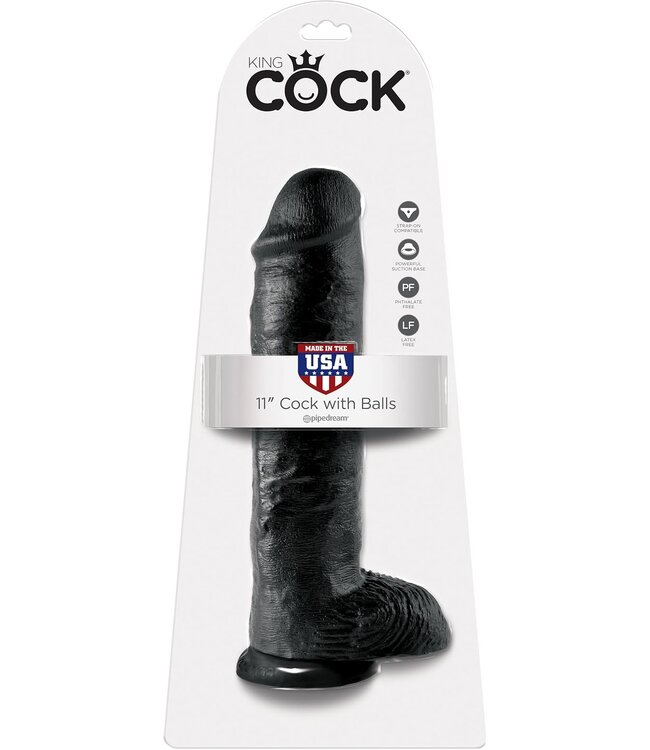 11" Cock with Balls