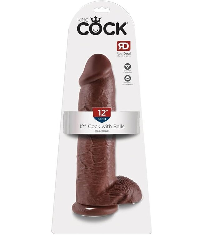 Cock with Balls - 12 inch/ 30,5 cm