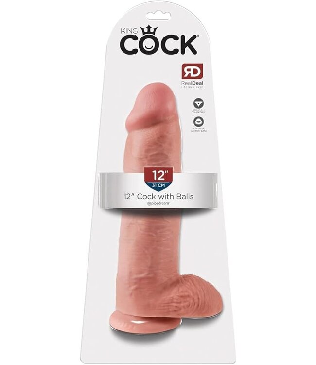 Cock with Balls - 12 inch/ 30,5 cm