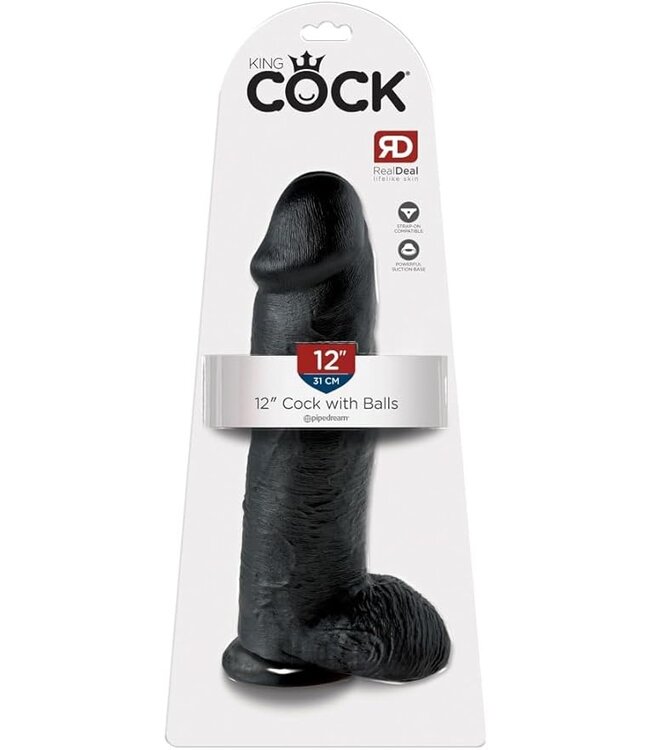 Cock with Balls - 12 inch/ 30,5 cm
