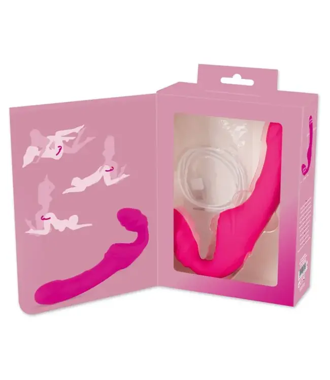 Vibrating Strapless Strap-on