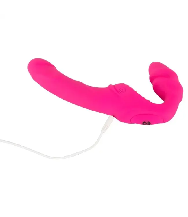 Vibrating Strapless Strap-on