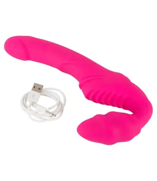 Strapless Strap On Vibrating Strapless Strap-on