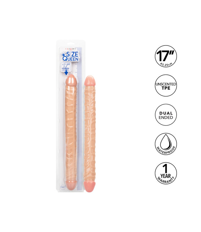 Size Queen Double Dong 17 inch / 43.25 cm