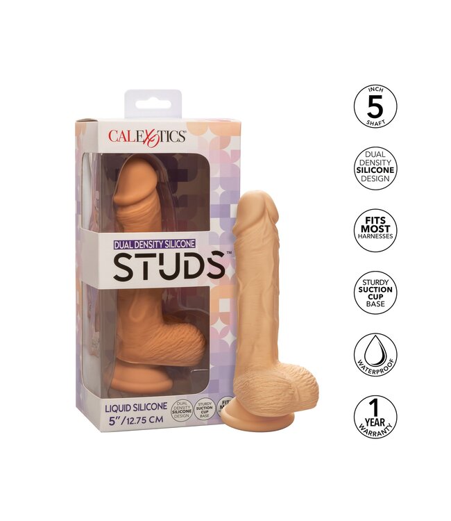 CalExotics Dual Density Silicone Studs 5”/12.75cm