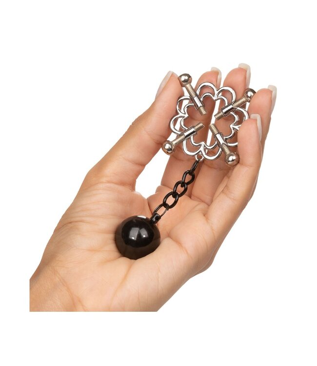 CalExotics Nipple Grips 4-Point Weighted Nipple Press