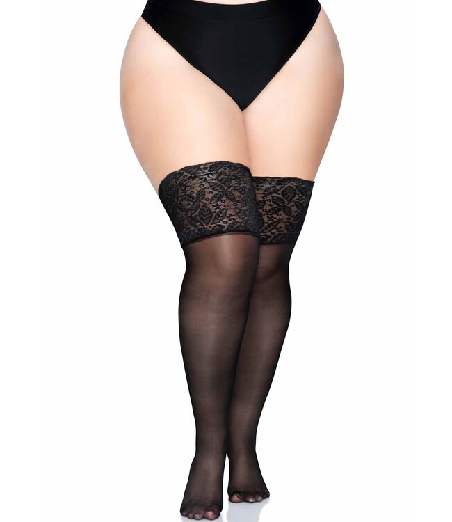 Stay Up Sheer Queen Size