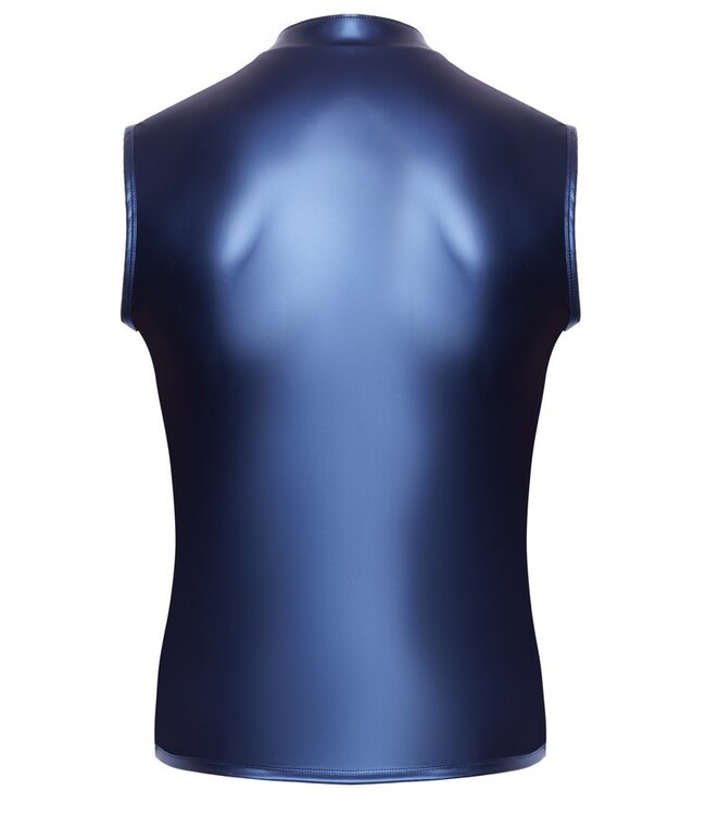 NEK - Shirt Blue - Zipper and Straps