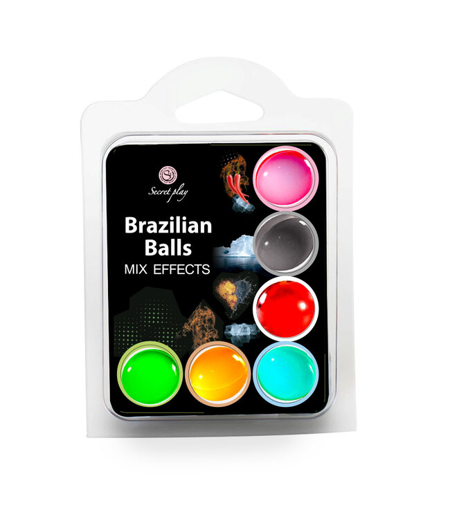 Set 6 Brazilian Balls