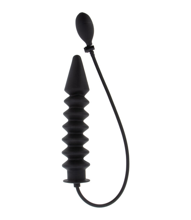 Hidden Desire Extreme Inflatable Ribbed Plug - Expert