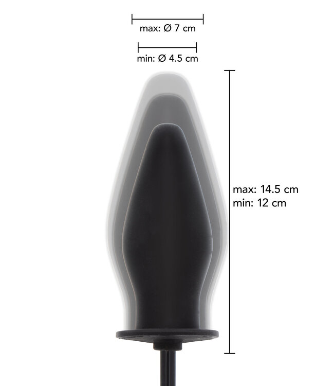 Extreme Inflatable Butt Plug - Advanced