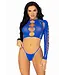 Leg Avenue Seamless Crop Top and String