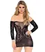 Leg Avenue OFF TE SHOULDER MINI DRESS