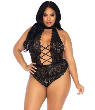 Leg Avenue BACKLESS & CROTCHLESS TEDDY