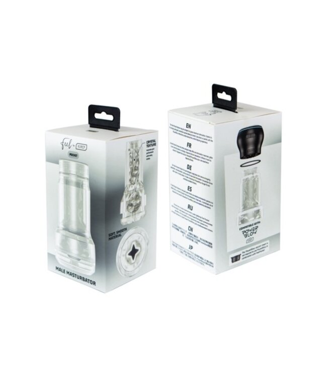Kiiroo - Feel Crystal Pocket Stroker Black