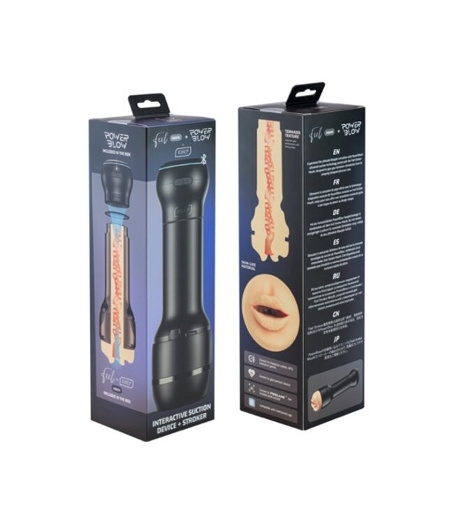 Kiiroo - PowerBlow + Feel Mouth Stroker Combo Set