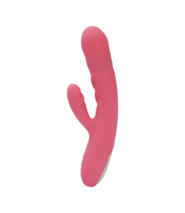 Svakom - Avery Powerful Thrusting Vibrator Strawberry Pink