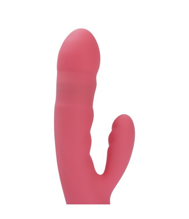 Svakom - Avery Powerful Thrusting Vibrator Strawberry Pink