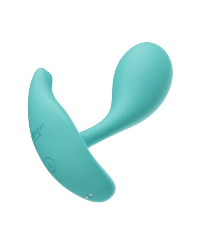 HoneyPlayBox - OLY 2 Pressure Sensing App-enabled Wearable Clit & G Spot Vibrator Turquoise