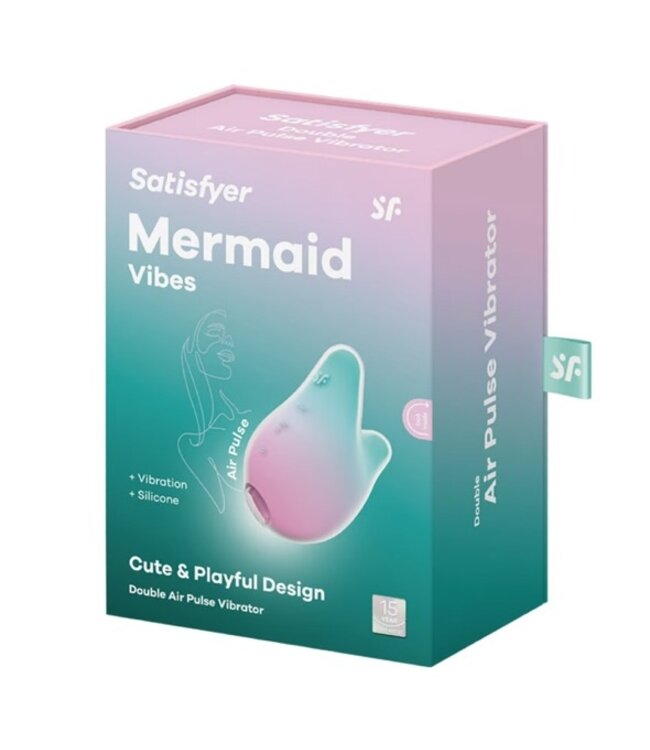 Satisfyer - Mermaid Vibes Mint/Pink