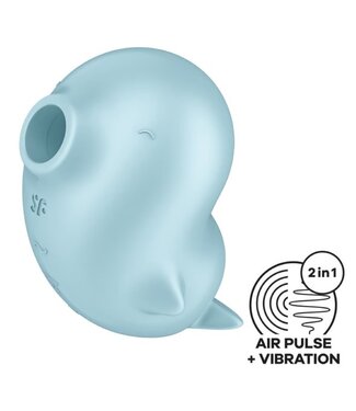 Satisfyer Satisfyer - Sassy Seal Air Pulse Vibrator Blue