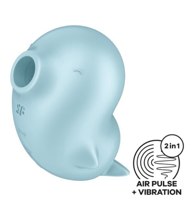 Satisfyer - Sassy Seal Air Pulse Vibrator Blue