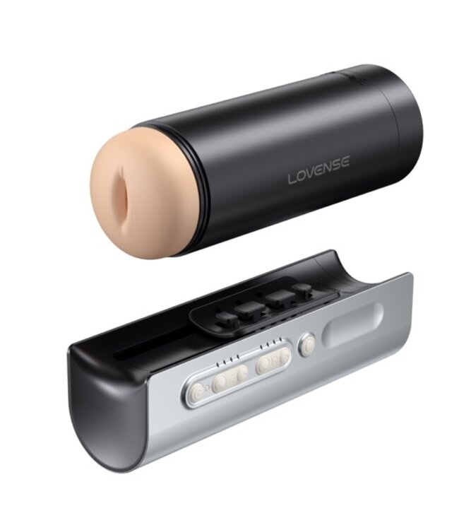 Lovense - Solace Pro Automatic Thrusting Masturbator Black
