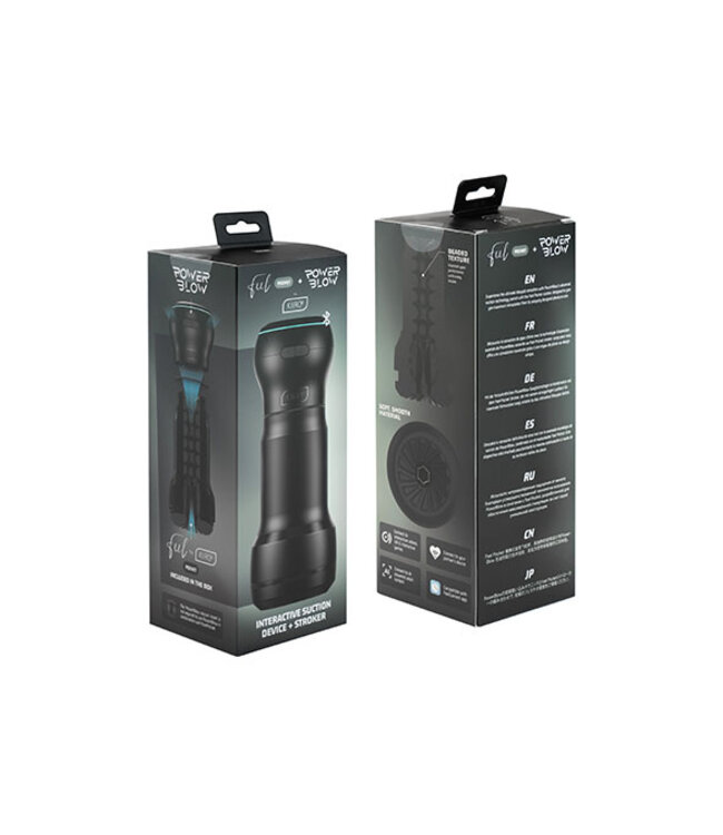 Kiiroo - Feel by Kiiroo PocketBlow Black