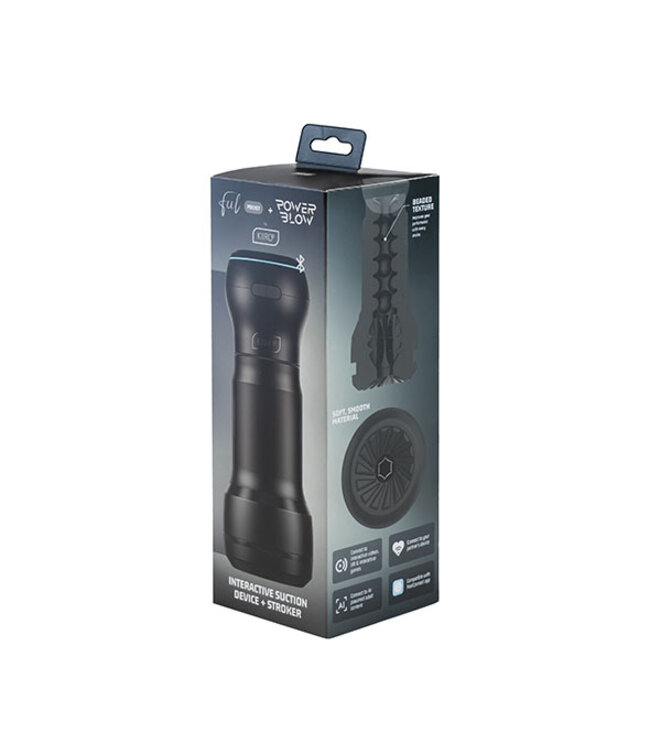 Kiiroo - Feel by Kiiroo PocketBlow Black