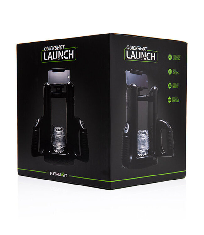 FLESHLIGHT - QUICKSHOT LAUNCH Black