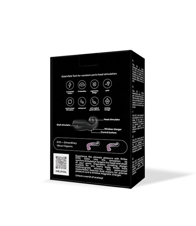SVibe - EVO masturbator Black