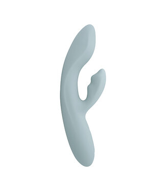 Svakom Svakom - Chica App-Controlled Warming G-spot and Clitoris Vibrator Turquoise Grey