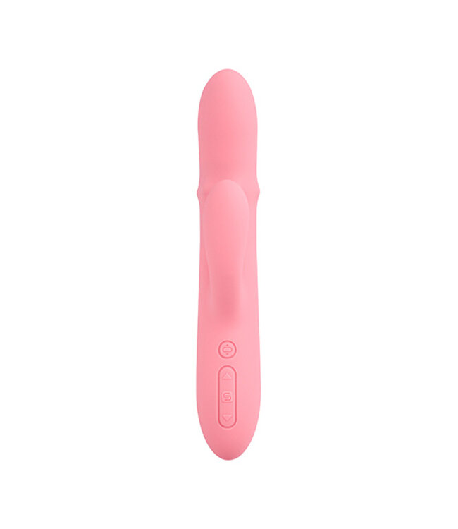 Svakom - Mora Neo Interactive Thrusting Vibrator Peach Pink