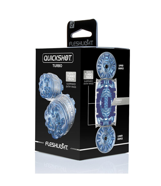 Fleshlight - The Quickshot Turbo Blue ice