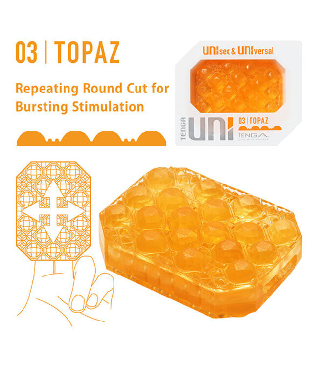 Tenga - Uni Topaz Sleeve