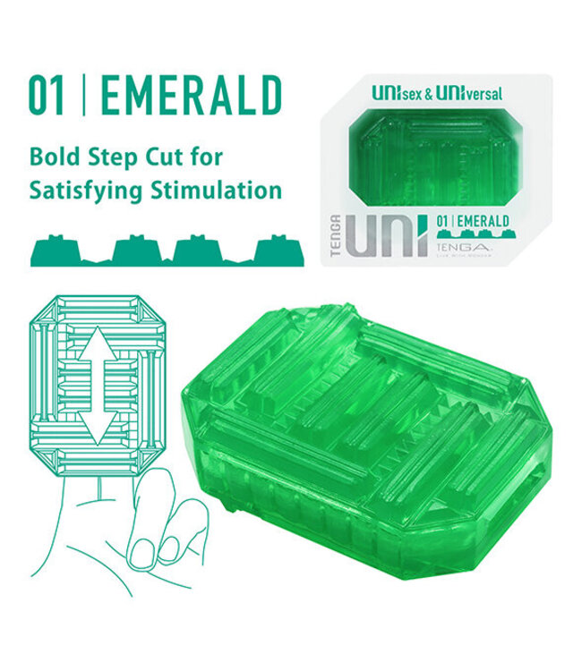 Tenga - Uni Emerald Sleeve