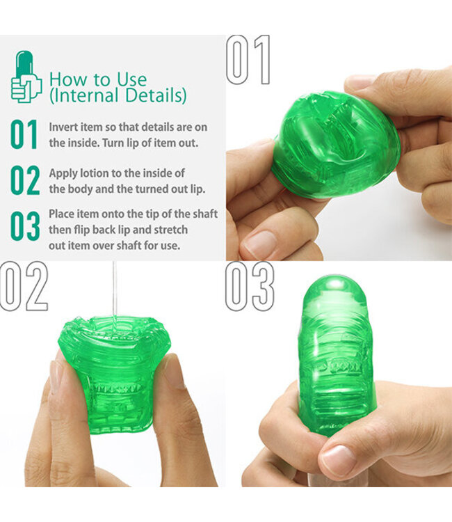 Tenga - Uni Emerald Sleeve