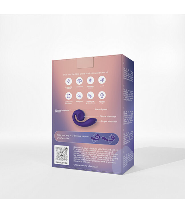 Snail Vibe - Gizi vibrator Purple