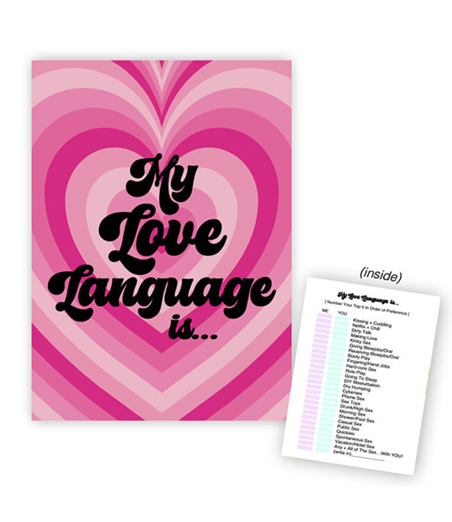 Warm Human - My Love Language Is