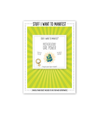 Warm Human Warm Human - Manifest Greeting Card - Girl Power