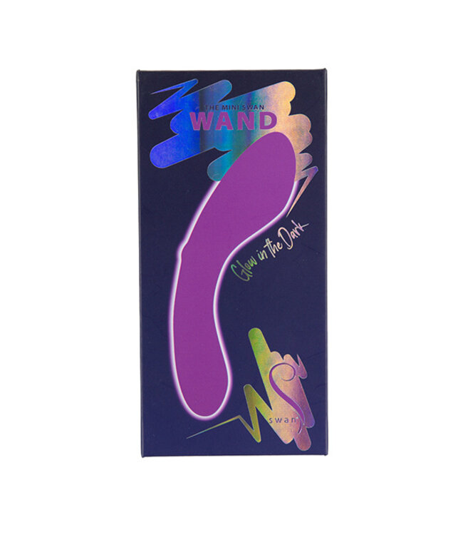 Swan - The Mini Swan Wand Glow In The Dark Purple