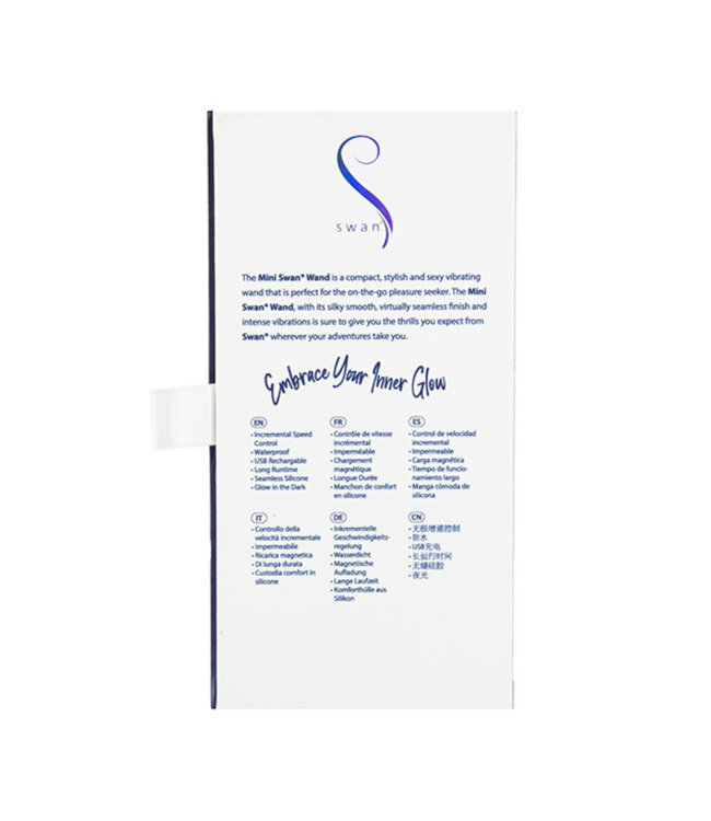 Swan - The Mini Swan Wand Glow In The Dark Blue
